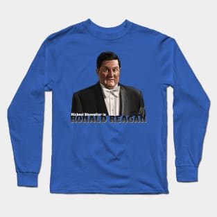 Wet Hot American Summer: Ronald Reagan Long Sleeve T-Shirt